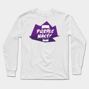 Purple Nasty mountain Long Sleeve T-Shirt